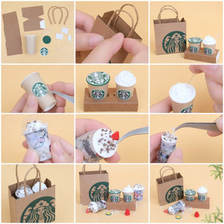 Mini Bong Bóng Trà Đồ Chơi DIY Bộ Cốc Sáng Tạo Trẻ Em Quà Tặng Thủ Công Chơi Trượng Hộp Nhiều Màu Sắc Miếng Dán