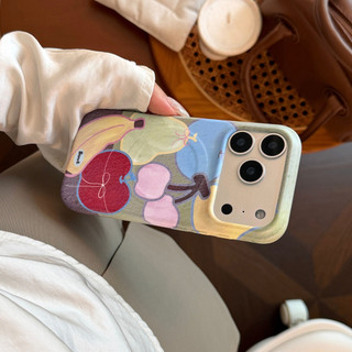 [Sheren] Ốp điện thoại Dopamine Graffiti mùa hè Thích hợp cho i17 16 15 14 13 12 11 pro max Vỏ bảo vệ chống sốc