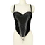 Dây xích đinh tán xương cá corset ôm body có miếng lót ngực, phù hợp mặc ngoài cho sân khấu và party