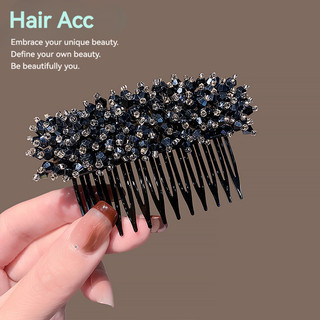 Phụ kiện tóc công chúa phong cách Hàn Quốc mới, cảm giác cao cấp với kim cương pha lê