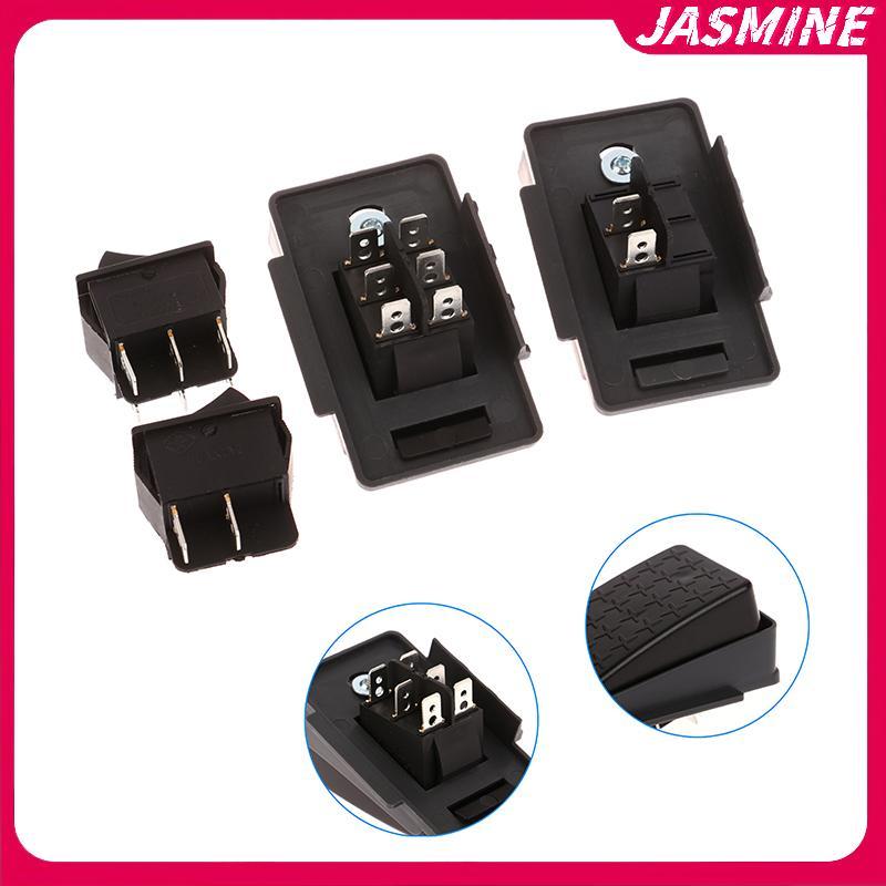 JASMINE Tăng Tốc Bàn Đạp Điện Phụ Kiện Công Tắc Chân Thích Hợp Cho Trẻ Em Power- Wheels Xe Ô Tô Đi Trên Đồ Chơi Phụ Kiện Thay Thế JASMINE