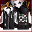 YB1 The Freak Circus Pierrot anime Dây Kéo Áo Khoác Áo Unisex Top BY1