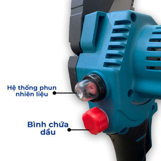 XẢ HÀNG (TẶNG XÍCH DỰ PHÒNG) Máy cưa không chổi than hàng . lưỡi 8 inch,có hệ thống tra dầu tự động