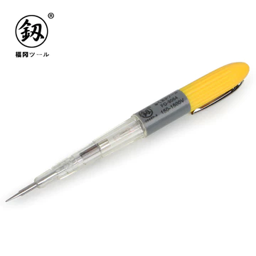 Nhật Bản Fukuoka Dụng Cụ Bút Điện Seiko Cao Cấp Khoáng Điện Bút Thử Điện 1500V Cách Nhiệt Điện Bút Thử Bong Bóng Bút Thử