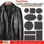 DUSKGLOW 1 / 5 Miếng Dán Vô Hình, Đồ May DIY Trang Phục Đính Da Sửa Chữa Miếng Dán, Phụ Kiện Quần Áo Khuỷu Tay Da