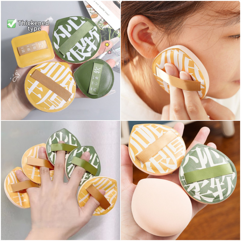 Trang Điểm Mềm Xốp Puff Teardrop Trang Điểm Thiết Lập Bột Puff Che Khuyết Điểm Chất Lỏng Applicator