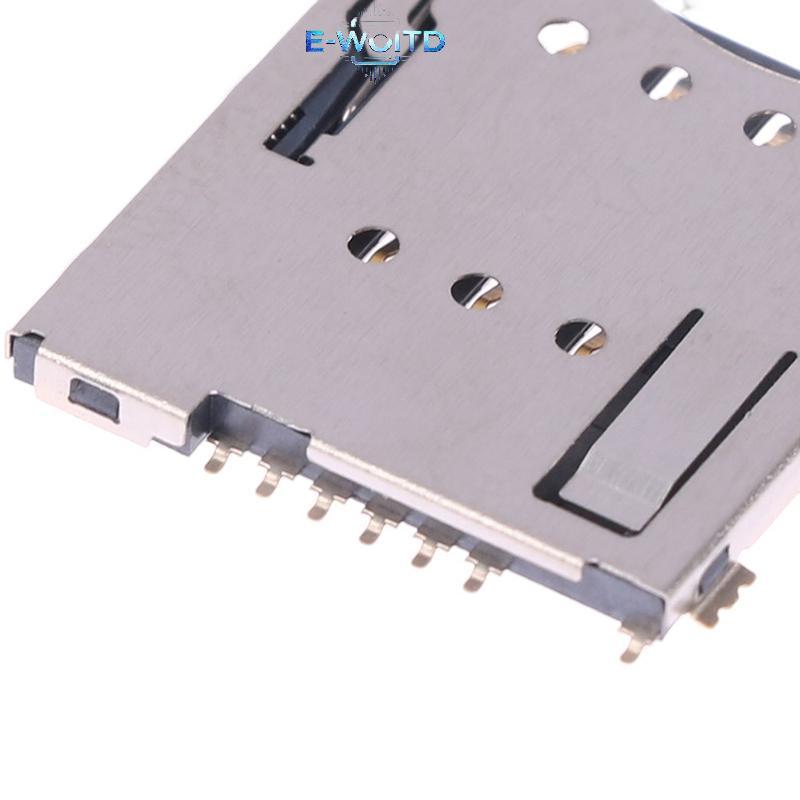 E-WOITD MUP-C792 Oril Đầu nối thẻ SIM Miếng dán tự xuyên 6 + 1 P Khe cắm thẻ SIM Soet E-WOITD