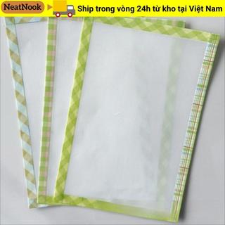 NEATNOOK Perler Giấy chống nóng, Hạt Perler được khâu cạnh trong suốt Vải nướng bánh, Quà tặng Phụ kiện đồ chơi DIY Thảm sắt thủ công cho hạt Perler