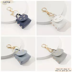 Ví đựng tiền xu CPINCP, Ví nữ giả da dễ thương, Ví đựng thẻ nhỏ hình mèo thời trang trẻ em