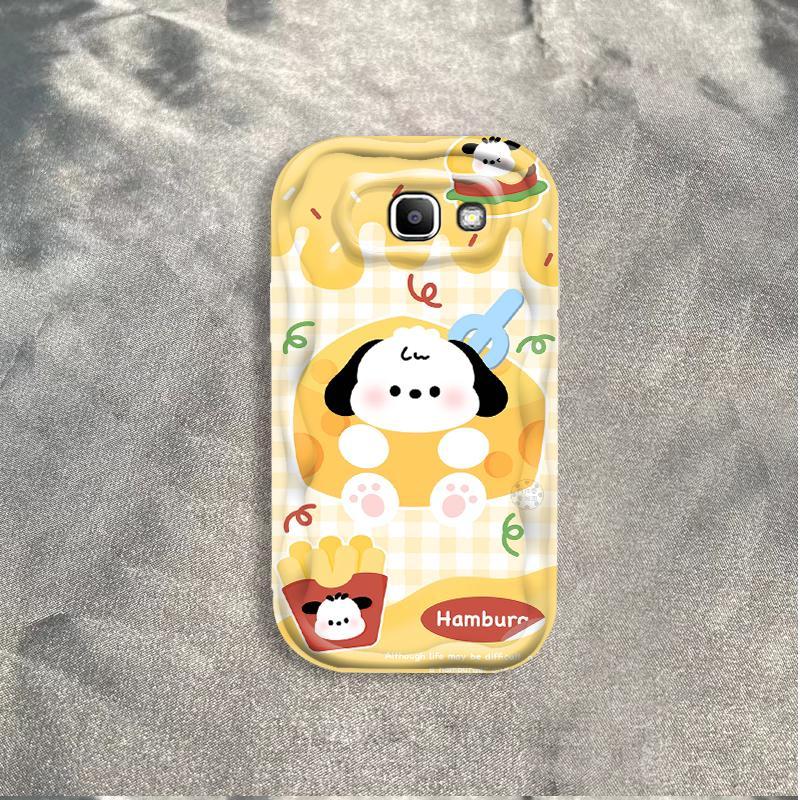 Thích hợp cho Samsung J7 Prime ON7 2016 Bảo vệ 3D TPU mềm Puppy Dog Vỏ điện thoại chống sốc