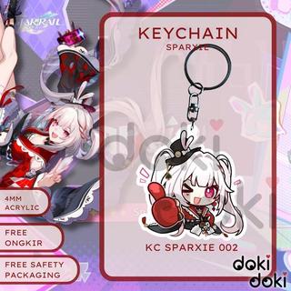 DOKIDOKI GANTUNGAN KUNCI KEYCHAIN SPARXIE HONKAI STAR RAIL - KC SPARXIE 001