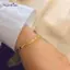 AqToCna Punk Màu Vàng Lắc Tay Dành Cho Nữ Hợp Thời Trang Thép Không Gỉ Không Phai Màu Vòng Tay Bohemian Trang Sức Thời Trang Phụ Kiện Quà Tặng AqToCna
