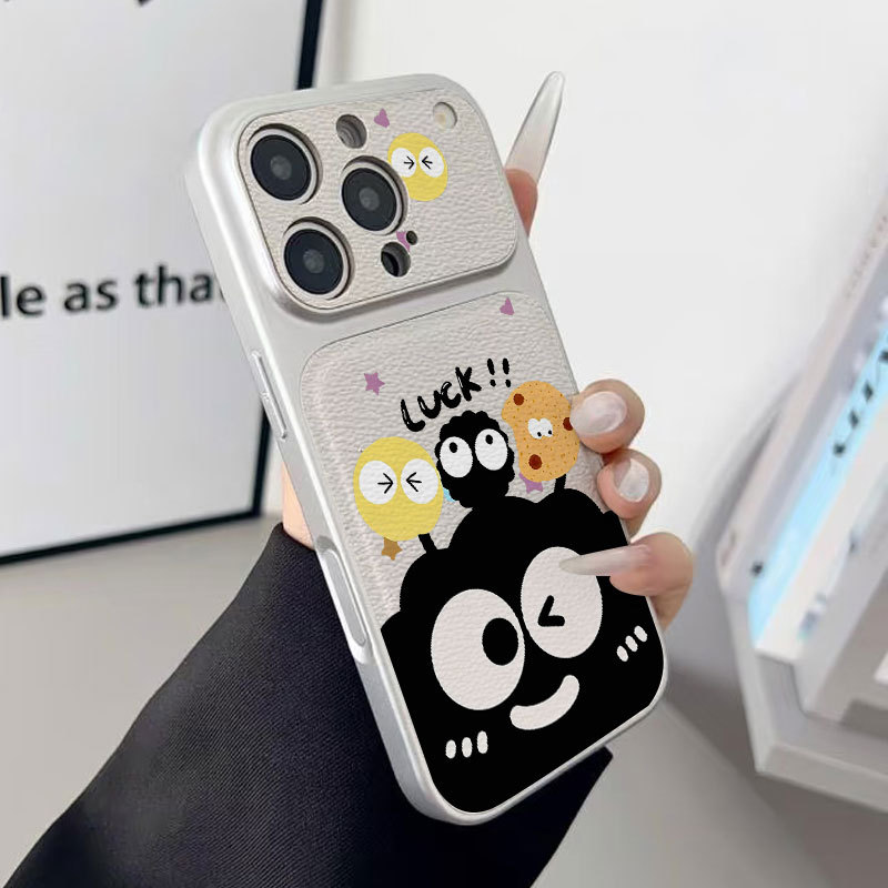 Ốp lưng iPhone họa tiết đen carbon Bao da mềm cao cấp đựng máy ảnh - iP7/8/X/XS/XR/11/12/13/14/15/16/17/Plus/Air/Pro/Max