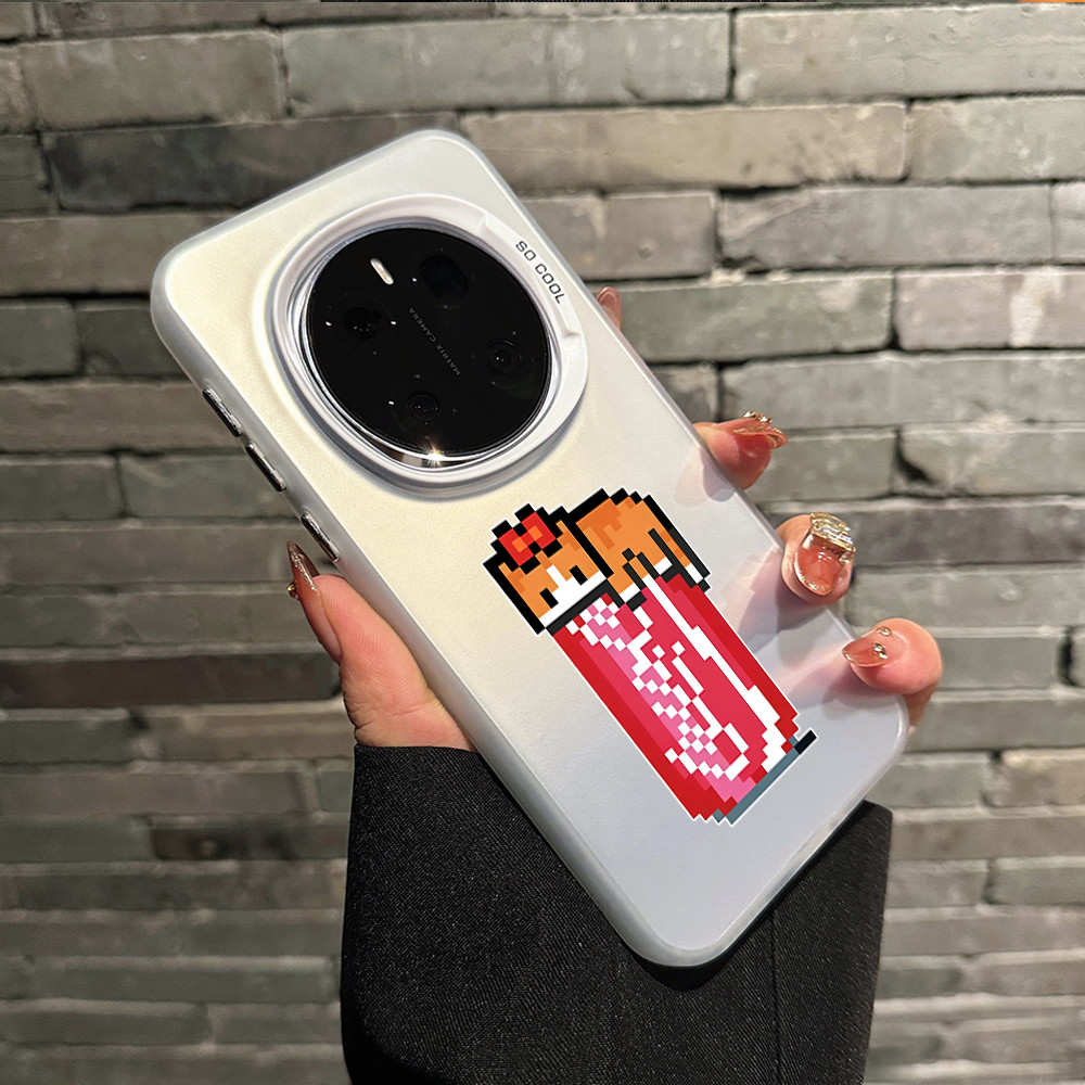 Ốp điện thoại cứng Coke Cat Micro Matte cho Honor Magic 8 Pro / 7 Pro / 6 Pro GT Pro Win RT X60 Pro 400 300 X9D X9C, vỏ chống sốc