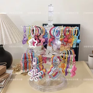 Doudou Móc Khóa Hiển Thị Đứng Xoay Ngoại Vi Mặt Dây Chuyền Nhiều Lớp Hiển Thị Đứng Giải Thưởng Trang Sức Đứng Trang Sức 5.5