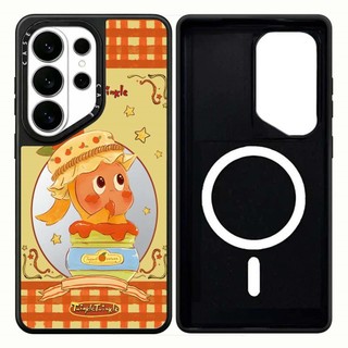 Khăn Từ Tính Thỏ Cáo Gương Cứng Phone Case For Dành Cho Samsung Galaxy S26 25 24 23 UItra S26 25 24 23 Plus Vỏ Bảo Vệ Chống Sốc