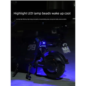 Xe Điện Takeaway Xe Nhấp Nháy led Đèn Lồng Đuôi Xe Máy Đèn Xung Quanh Bluetooth Có Thể Điều Chỉnh Đèn Máy Bay Điều Khiển Ứng Dụng