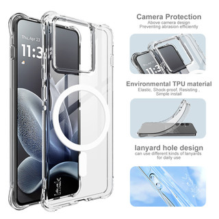 Ốp Lưng Từ Tính Moto Edge 70 50 Fusion 60 Neo 60S X70 Air 5G Chống Sốc Túi Khí Mềm TPU