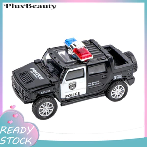 < Pluscloth > 1 / 36 Mô Phỏng Xe Cảnh Sát-Xe Kéo Lại Xe Tải Mô Hình Đồ Chơi Trẻ Em Quà Tặng Giáng Sinh