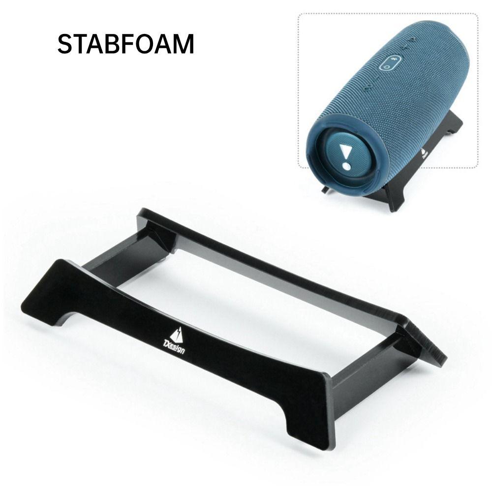 Đế giữ loa STABFOAM, Khung hỗ trợ ổn định di động, Giá lưu trữ chống trượt chính xác Acrylic chất lượng cao để sạc 5 máy tính để bàn