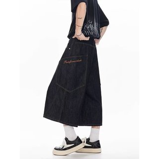 Quần short denim nam ESEA, phong cách đường phố thương hiệu thời trang Mỹ, phong cách trung tính chất lượng cao