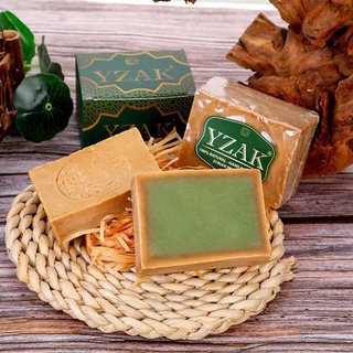 YZAK Syria Nhập Khẩu Xà Phòng Cổ Xà Phòng Handmade Dầu Ô Liu Tự Nhiên Dầu Laurel Tắm Làm Sạch Mite Loại Bỏ Tinh Dầu Thơm Xà Phòng 7FPV