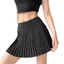 Váy Tennis Yoga Nữ Chạy Bộ Váy Thể Thao Màu Trơn Golf Xếp Ly Váy Thể Dục Culottes