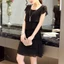 Đầm Cho Nữ Mùa Hè Sóng Cắt Ruffle Ngọt Ngào Chắc Chắn Tay Ngắn Ôm Váy Nữ Thường Ngày Phù Hợp Với Áo Vestido Cổ Tròn