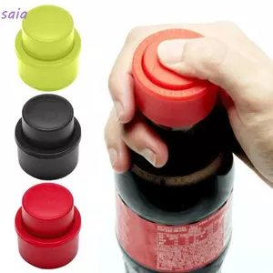 SAIA 1 Cái Miếng Dán Uống, Nút Chặn Chai Kín Không Khí Frizzy, Máy Bơm Cola Bền Có Thể Tái Sử Dụng Bơm Hơi Nước Giải Khát Tiết Kiệm Carbonation Keeper