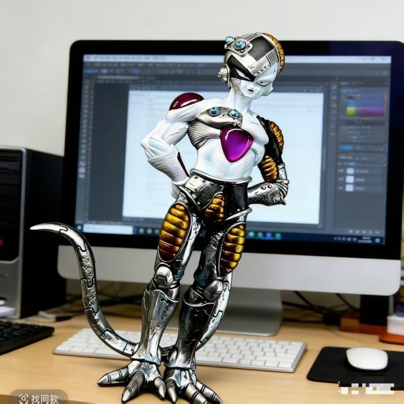 [YS Factory Ready Stock Real Shot] Mechanical Frieza Dragon Ball Final Form Universe King GK Model Hình