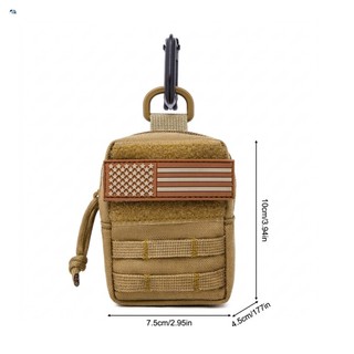 Chiến Thuật-Molle Đa Chức Năng Túi Dụng Cụ Di Động Túi Đeo Ngực Gói Thắt Lưng Cho Quân Sự Ngoài Trời Huấn Luyện