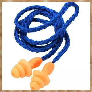 5 Cái Nút Tai Có Dây Silicon Mềm Chính Hãng Giảm Tiếng Ồn Cây Giáng Sinh Nút Tai Bảo Vệ Bịt Tai