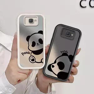 Ốp lưng cho Samsung J7 Prime Phim hoạt hình Silicone Girls Soft TPU Panda Angel Eye Vỏ điện thoại chống sốc