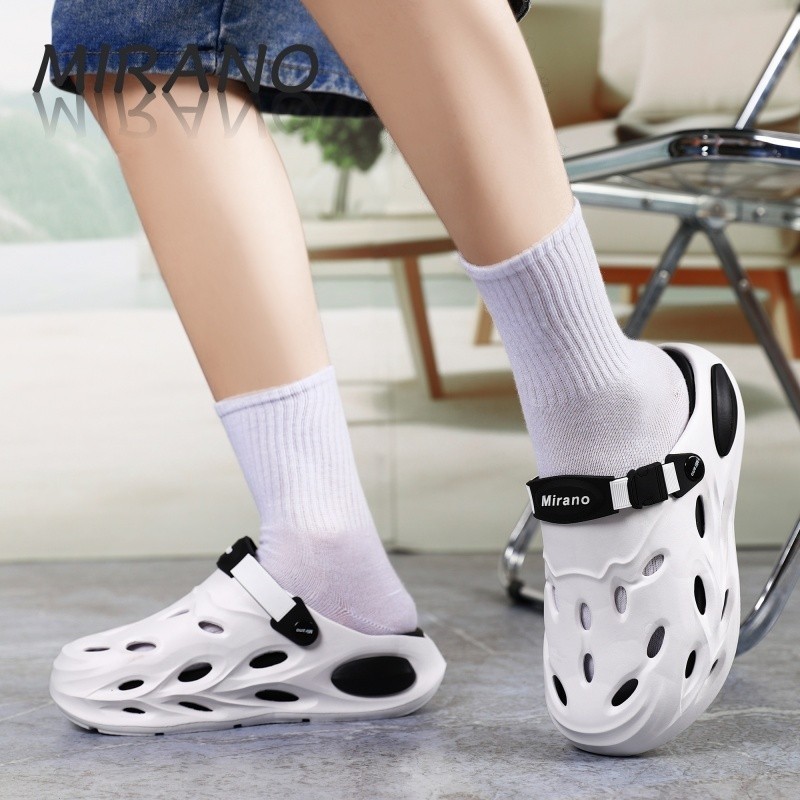 Mirano Dép Giày Sandal Nam EVA Siêu Dày Chống Trơn Trượt, Dép Thời Trang Đa Năng 360 Độ Thoáng Khí