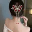 Lily of the Valley Tua Rua Kẹp Tóc Xoắn Giá Trị Cao Trên Mặt Sau Đầu Khóa Siêu Cổ Tích Mũ Đội Đầu Tóc Cổ