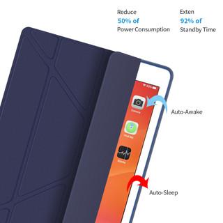 Bao da iPad gập đa năng chống sốc cho Gen 5 6 7 8 9 10 11 Mini 1 2 3 4 5 6 7 Air 2 3 4 5 6 7 Pro 10.5 11 12.9 13