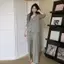 Bộ Đồ Ngủ Retro Họa Tiết Hoa Ngọt Ngào, Cardigan Tay Dài, Thích Hợp Mặc Ở Nhà Vào Mùa Hè