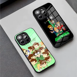 BK-1 Game Eddsworld Ốp Lưng Điện Thoại IPhone 16 Pro Max 15 Plus 14 Pro 12 11 13 Mini X XR 6 8 7 Plus SE Kính