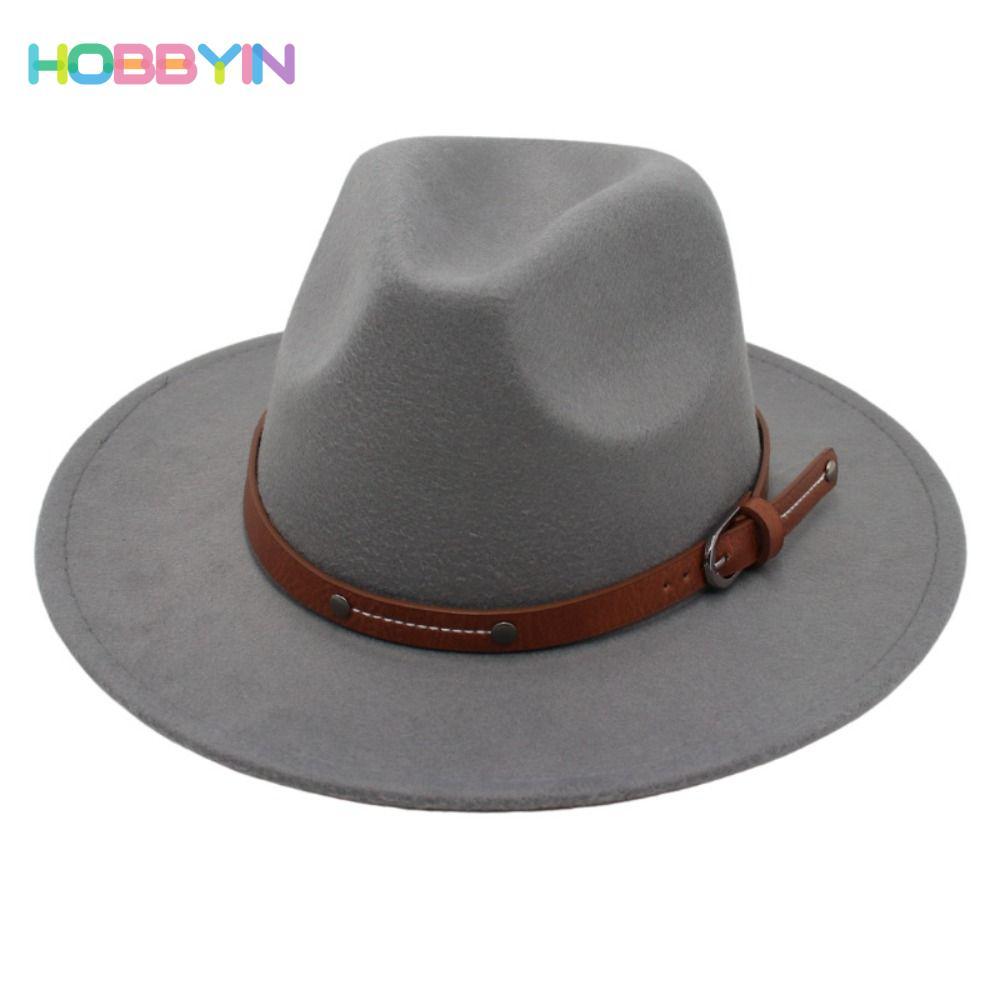 Mũ Panama và Fedora Nỉ Cổ Điển Mềm Mại, Vành Rộng Thanh Lịch - Thời Trang Cho Nam và Nữ
