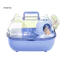 Lồng Hamster du lịch Hộp đựng thú cưng nhỏ có vòm trong suốt Thùng thông gió di động cho chuột Gerbils – Hoàn hảo cho chuyến đi thú y Dã ngoại ngoài trời Thú cưng an toàn cho chuột Hamster