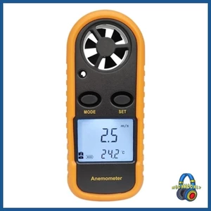 Máy đo tốc độ LCD kỹ thuật số Moom Đo tốc độ gió