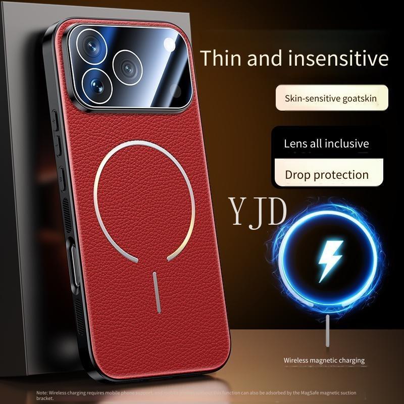 Ốp YJD Cho Honor 600 Pro Da Sang Trọng Nhẹ Và Mỏng PC Backboard Từ Tính Thu Hút Chống Rơi Vỏ Điện Thoại