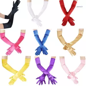 Suit Satin - Găng Tay Dài Cho Cô Dâu, Tiệc và Khiêu Vũ