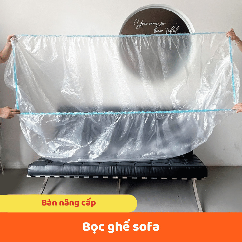 Bạt Nilong Che Bụi, Màng Bọc Nội Thất Giường Tủ Chống Bụi Chống Nước Bảo Vệ Đồ Đạc Gia Đình Đủ Size