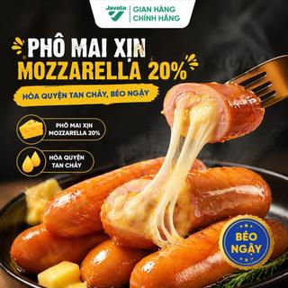 Xúc Xích Phô Mai Mozzarella  500g – Nhân Tan Chảy, Thịt Gà & Heo, Hương Vị Kiểu Thái