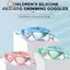 Nhíp bơi trẻ em điều chỉnh dây lặn, silicone chống tia UV, chống sương mù, thiết thực khi bơi thể thao