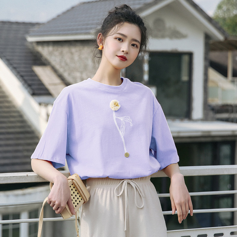 Mutu Ins Áo Thun Nữ Mùa Hè 2026 - Phong Cách Nhật Bản Sang Trọng, Cotton Nguyên Chất Mỏng Nhẹ