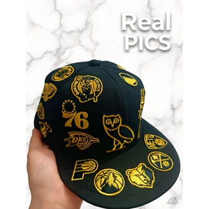 Mũ Baseball 59FIFTY OVO® x NBA OG Owlr với thiết kế thêu đa sắc, phù hợp cho hoạt động ngoại trời