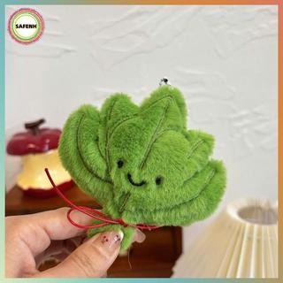 Mặt dây chuyền sang trọng lá bưởi xanh hoạt hình SAFENH - Luy Charm cho gia đình, ô tô, Bapa VN