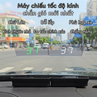 GPS HUD Đồng hồ tốc độ Đầu hiển thị LED kỹ thuật số Báo động tốc độ ô tô USB Beidou Tự động bật tắt